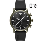 Emporio Armani ART3016 Analog Display Black Smart Watch Men's Watch